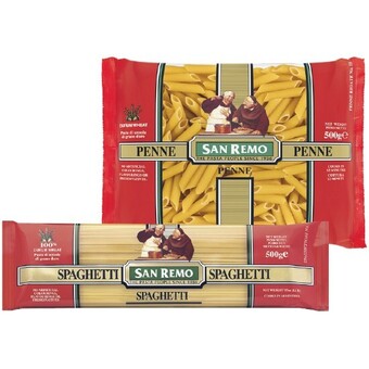 Woolworths San remo pasta 500g offer