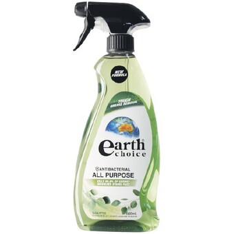 Woolworths Earth choice antibacterial all purpose cleaner 600ml offer