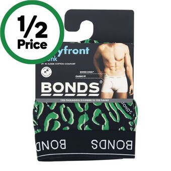 Woolworths Bonds mens guy front trunk pk 1 offer