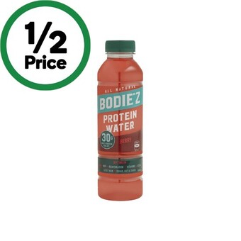 Woolworths Bodiez protein water optimum 500ml offer