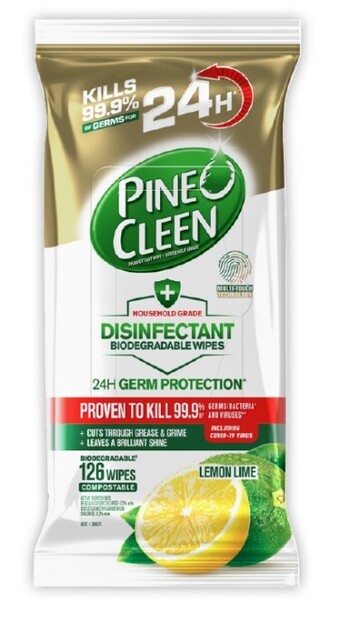 Coles Pine o cleen 24hr wipes 126 pack offer