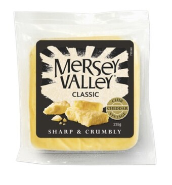 Coles Mersey valley cheese 235g offer