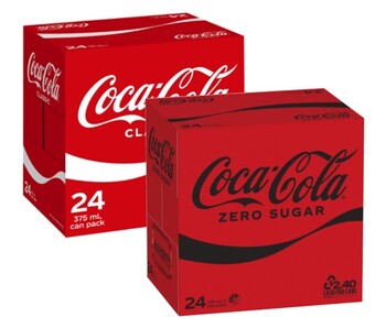 Coles Coca-cola, fanta or sprite soft drink 24x375ml offer