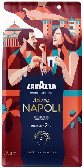 Coles Lavazza tales of italy ground coffee 250g offer