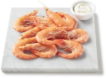 Coles Coles thawed cooked vannamei prawns offer
