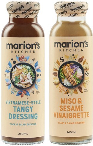 Coles Marion's kitchen dressings 240ml offer