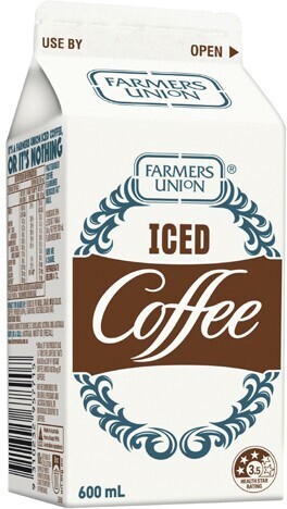 Coles Farmers union flavoured milk 600ml offer