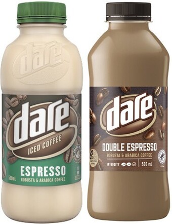Coles Dare flavoured milk 750ml offer