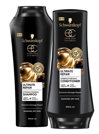 Coles Schwarzkopf extra care shampoo or conditioner 400ml offer