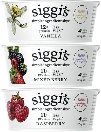 Coles Siggi's yoghurt 125g offer