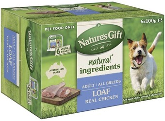 Nature's gift dog food 6x100g