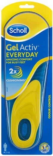 Scholl gel activ everyday insoles 1 each