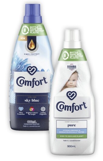 Comfort care fabric conditioner 900ml