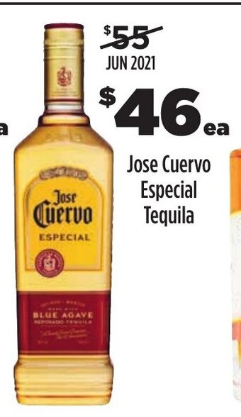 Coles Jose Cuervo Especial Tequila offer