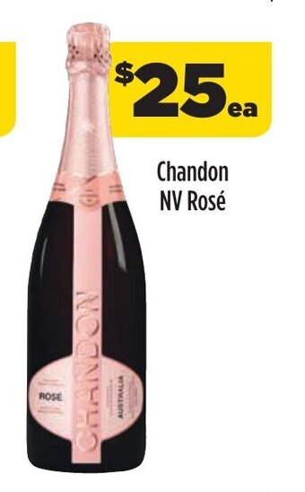 Coles Chandon NV Rose offer