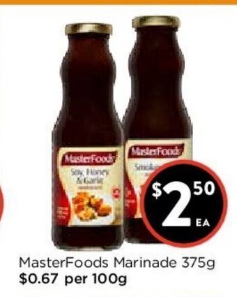 MasterFoods Marinade 375g