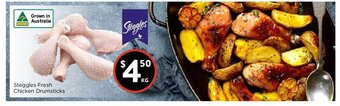 Foodworks Steggles Fresh Chicken Drumsticks offer