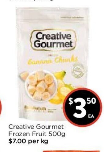 Foodworks Creative Gourmet Frozen Fruit 500g offer