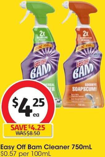 Easy Off Bam Cleaner 750mL