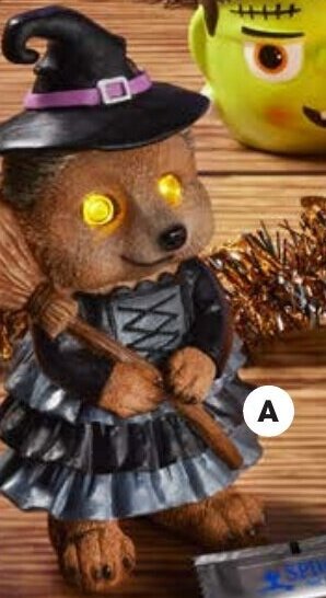 Coles Halloween Solar Meerkat 22cm offer