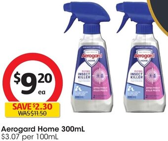 Coles Aerogard Home 300mL offer