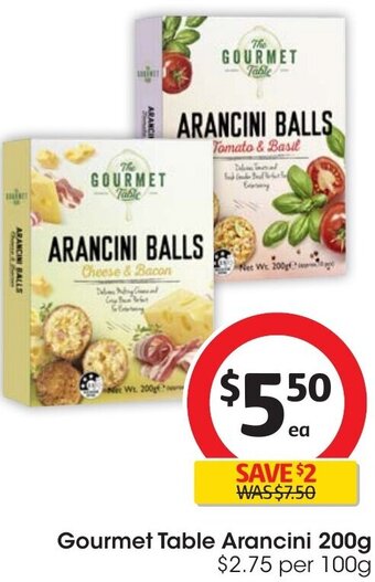 Gourmet Table Arancini 200g
