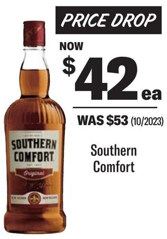 Coles Southern Comfort offer