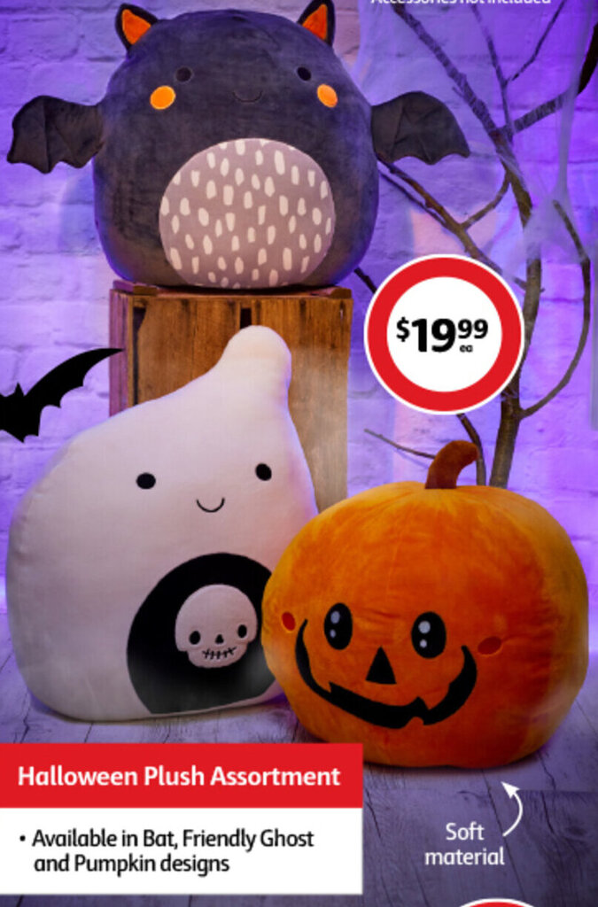 Halloween Plush Assortment offer at Coles