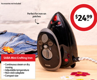 Coles SABA Mini Crafting Iron offer