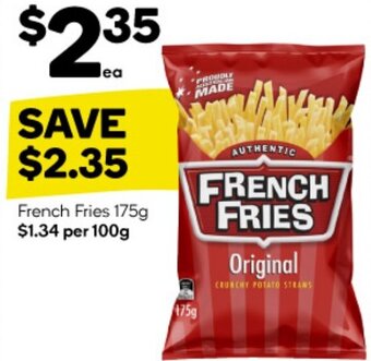 Woolworths French Fries 175g offer