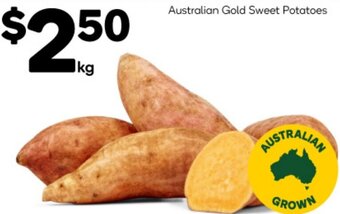Woolworths Australian Gold Sweet Potatoes offer