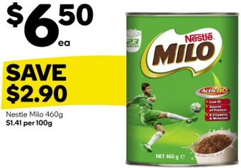 Woolworths Nestle Milo 460g offer