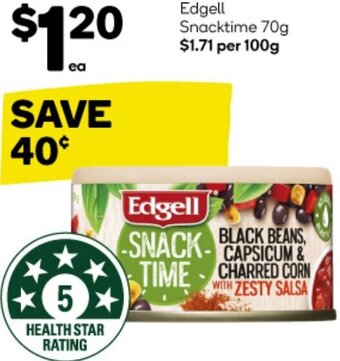 Edgell Snacktime 70g