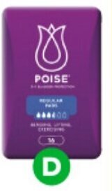 Woolworths Poise Pads for Bladder Leaks Pk 8-16 offer