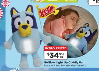 Toyworld GoGlow Light Up Cuddle Pal offer