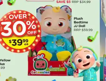 Toyworld Plush Bedtime JJ Doll offer