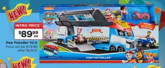 Toyworld Paw Patroller V2.0 offer