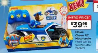 Toyworld Movie Chase RC Motorcycle offer