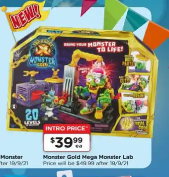Monster Gold Mega Monster Lab