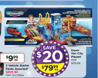 Super Van City Playset