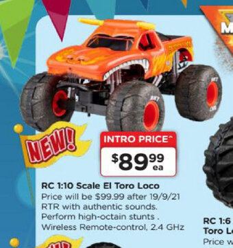RC 1:10 Scale EL Toro Loco