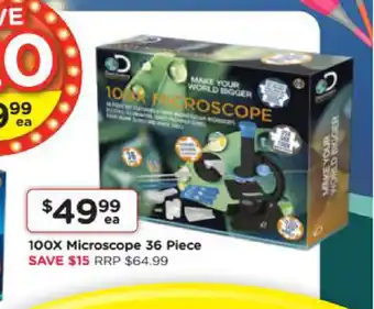 100X Microscope 36 Piece