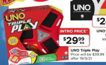 Toyworld UNO Triple Play offer