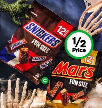 Woolworths Mars Sharepacks 132-192g offer