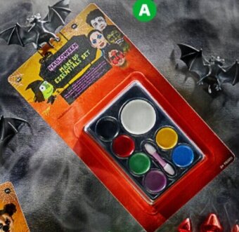 Woolworths Halloween Make Up Essentials Set Pk 6 offer