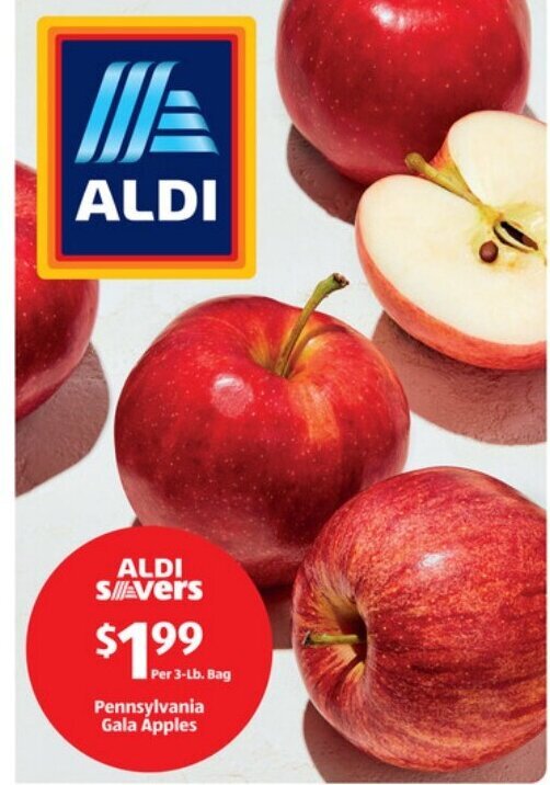 Pennsylvania Gala Apples offer at ALDI