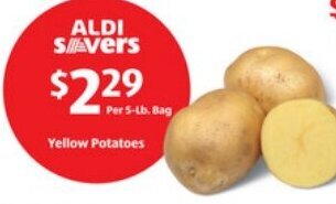ALDI Yellow Potatoes offer
