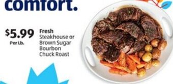 ALDI Steakhouse or Fresh Brown Sugar Bourbon Chuck Roast offer