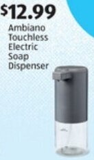 ALDI Ambiano Touchless Electric Soap Dispenser offer