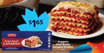Reggano Oven Ready Lasagna Noodles